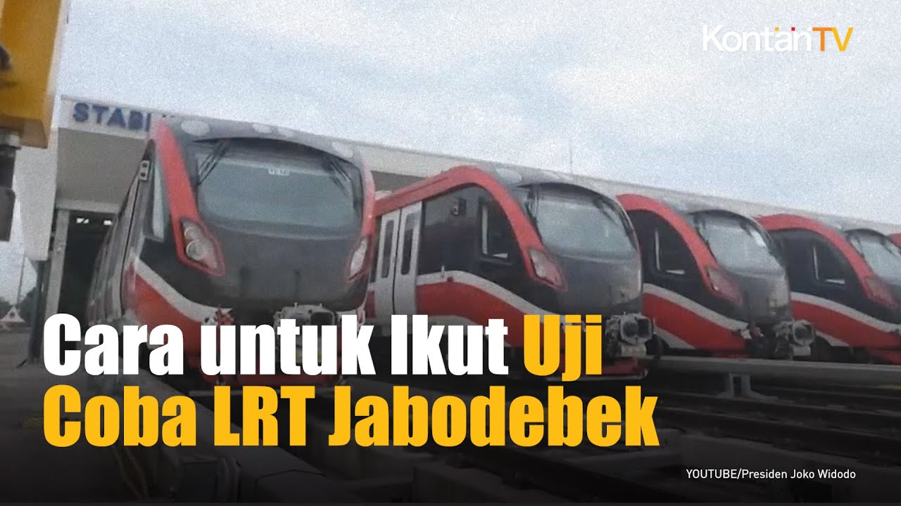 Jika Ingin Ikut Uji Coba Lrt Jabodebek Daftar Dulu Via Online Mulai