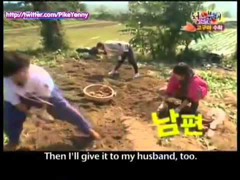 Victoria say she would sent to the sweet potato to her hubby Nichkhun