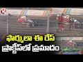 Mechanical failure causes accident in Formula E race, Hyderabad