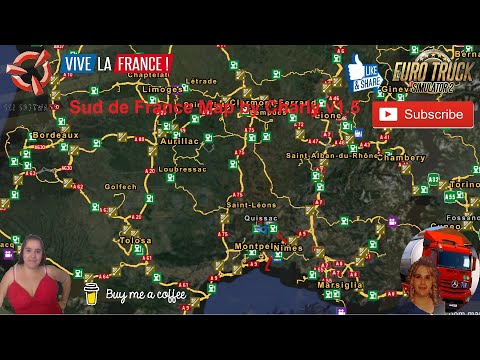 Sud de France Map by Charly v1.5.0 1.45
