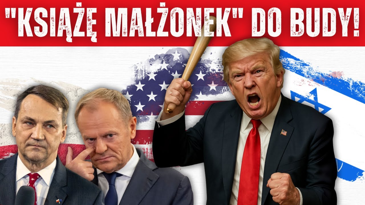 Islamska inwazja czy żydowska dominacja? Tubylczy Sikorski brutalnie "zbesztany" przez Amerykanów.