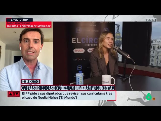 Montesinos revela que en el PP "más de uno echó un ojo a su currículum" tras el caso de Noelia Núñez