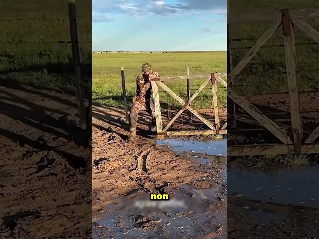 Ha fallito nel chiudere il cancello della frontiera 😱