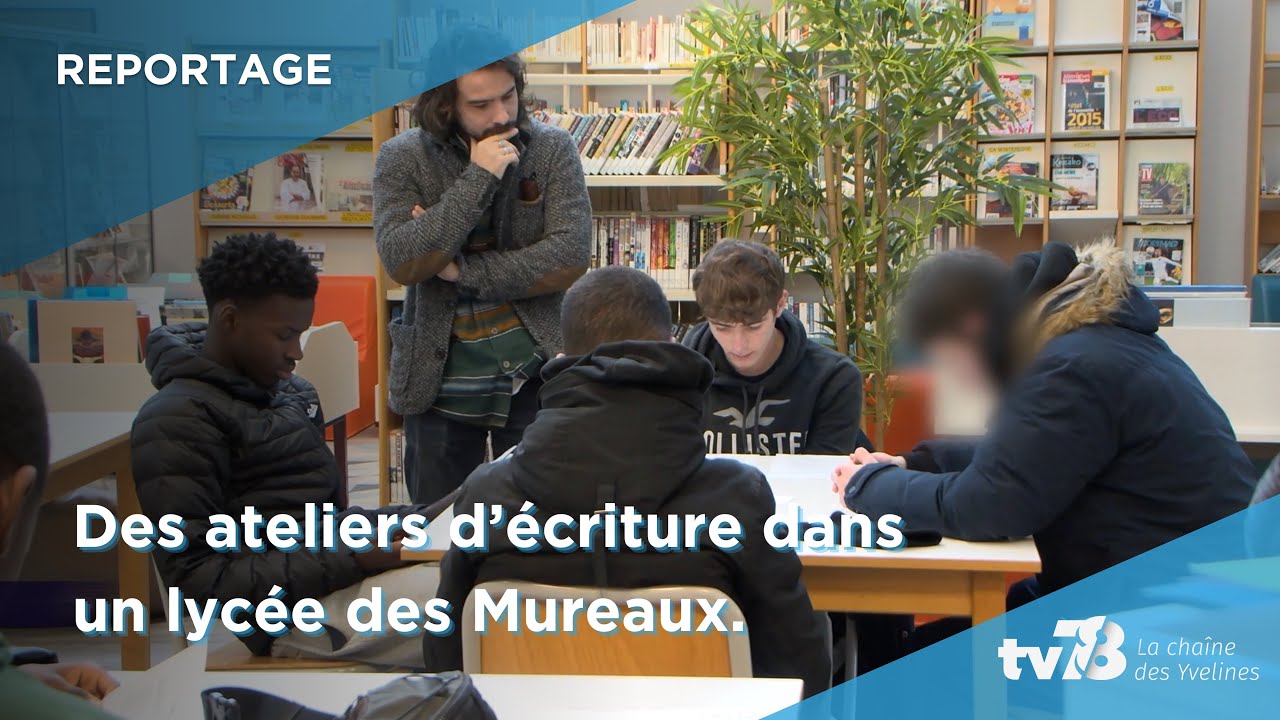 Yvelines | Des ateliers d’écriture pour accompagner des lycéens des Mureaux