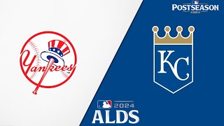 MLB THE SHOW 24 ll Yankees vs Royals  ll ALDV Game 1