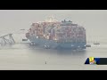 Raw: Refloating and moving of Dali  - 48:43 min - News - Video
