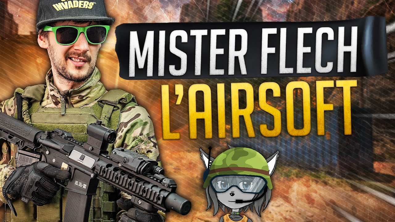 Partie d'airsoft avec Mister Flech