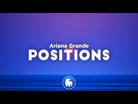 Ariana Grande - positions (Clean - Lyrics)