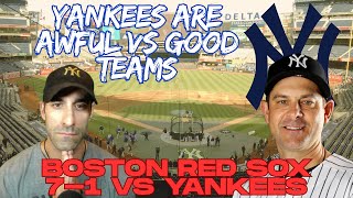 New York Yankees CANNOT Beat a GOOD Team! Red Sox OWN Them! Bats Silent in 1-0 Loss