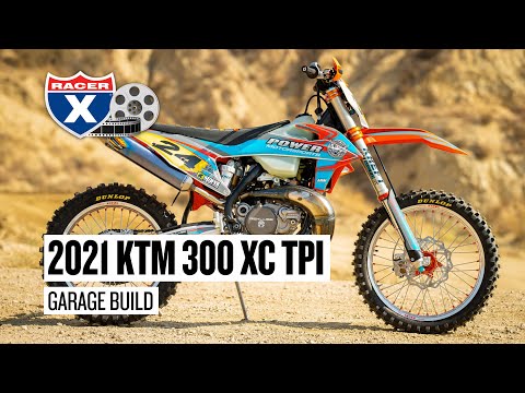 2021 KTM 300 XC TPI Off-Road Motocross Project Bike - Garage Build