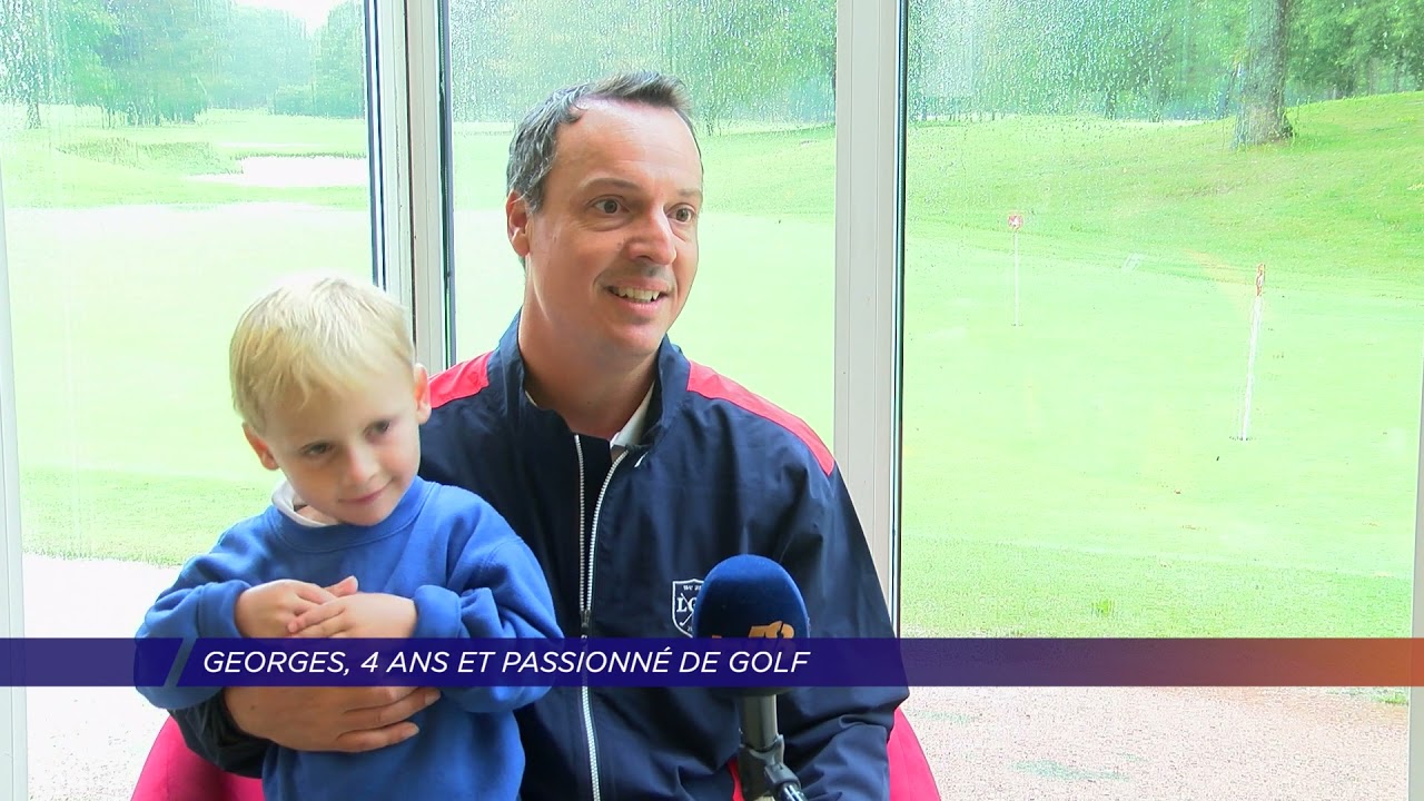 Yvelines | Georges, 4 ans et passionné de golf