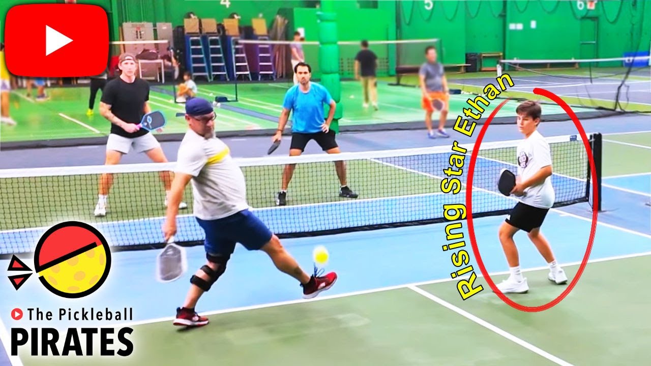 Rising Star Ethan and The Pickleball Pirate Win