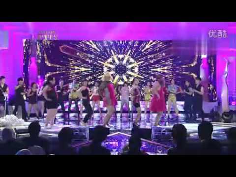 111225 Fiction, Bubble Pop, Love is Move & Roly Poly (Cover dance) @ KBS Entertainment Awards 2011
