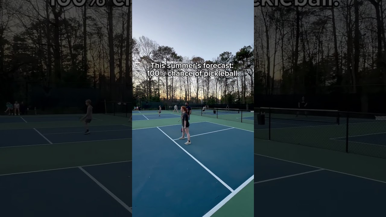 There is No Better Way to Spend the Summer! #pickleball #pickleballvideos #pickleballclips
