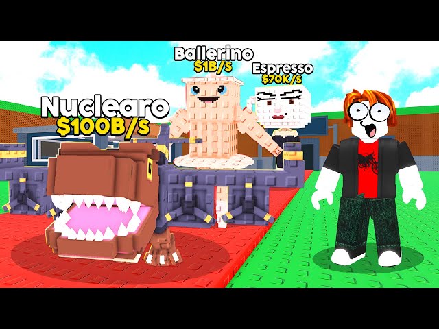 SORTE INFINITA SECRETO NUCLEARO DINOSSAURO, BALLERINO LOLOLO E ESPRESSO SIGNORA NO ROUBE O BRAINROT