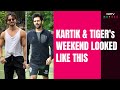 Kartik Aaryan And Tiger Shroff Spotted At All Stars Football Club