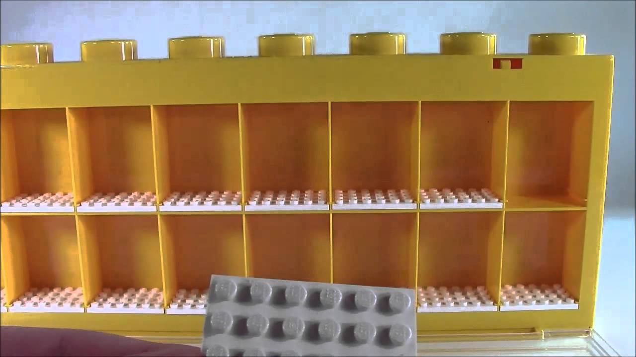 large minifigure display case