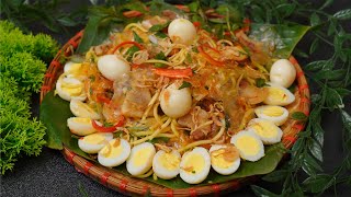 Cách làm BÁNH TRÁNG TRỘN ngon nhanh cấp tốc món ăn vặt cực hót | Bếp Nhà Giang