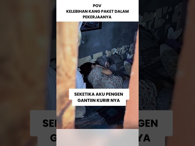 Tukang paket dapet rezeki nomplok #shortvideo #shortslucu #bikinngakak