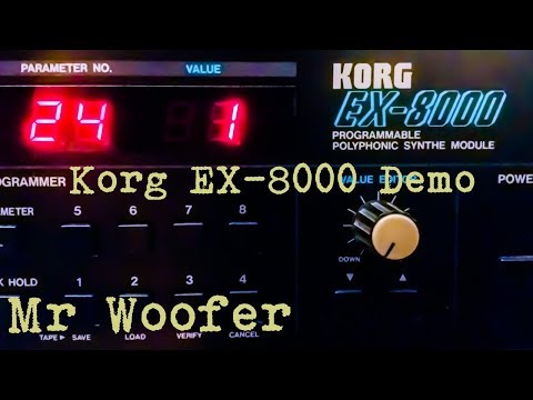 Korg EX-8000 Demo