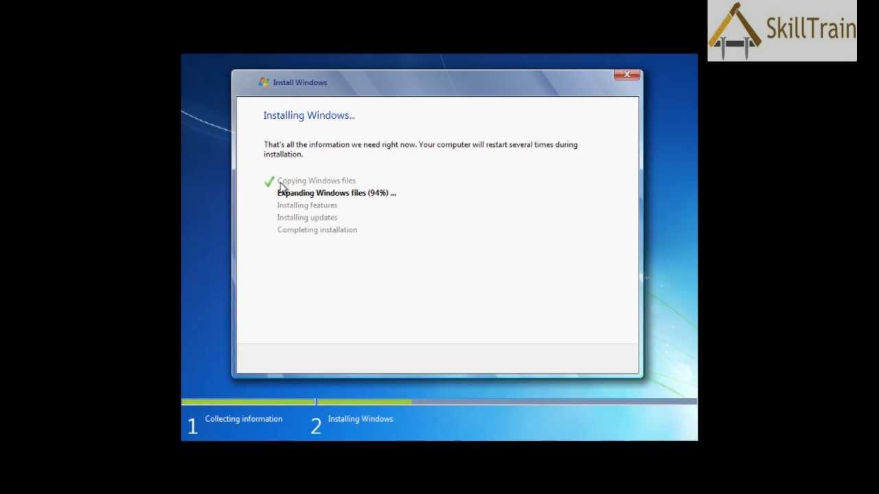 Learning to install Windows 7 Operating System (Part-3 ...