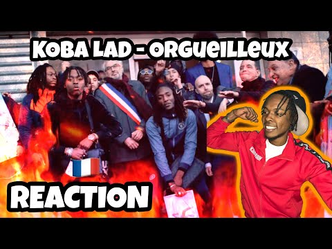 AMERICAN REACTS TO FRENCH RAP! Koba LaD - ORgueilleux