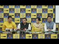AAP Press Conference Today | AAP Launches Poll Campaign Website Inspired By Ram Rajya Vision  - 02:39 min - News - Video