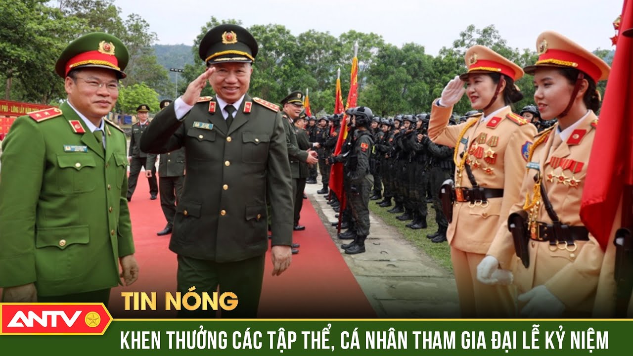 Đại tướng Tô Lâm khen thưởng các tập thể, cá nhân tham gia Đại lễ kỷ niệm Chiến thắng Điện Biên Phủ