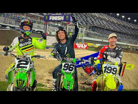  I Beat Supercross Legends at Daytona | Axell Hodges
