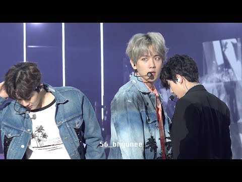 180111 GDA Diamond + Run This + Ko Ko Bop 백현 focus