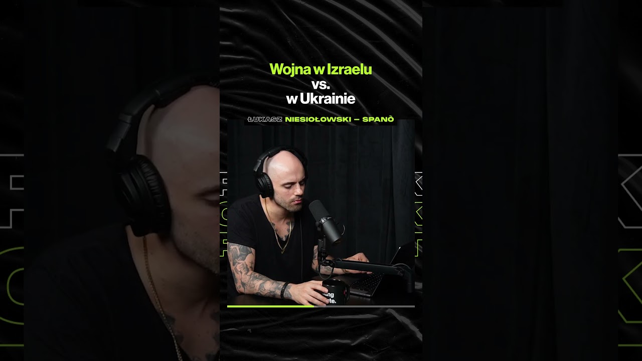 Wojna w Izraelu vs. w Ukrainia – ft. prof. Łukasz Niesiołowski-Spanò