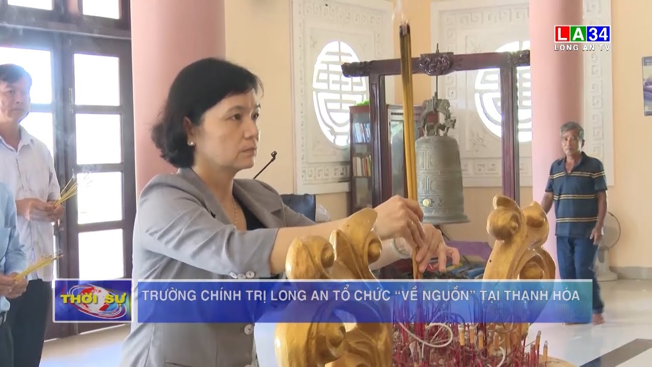 Trường Chính trị Long An tổ chức “Về nguồn” tại Thạnh Hóa