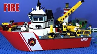 LEGO City Fire Пожарный катер (60109)