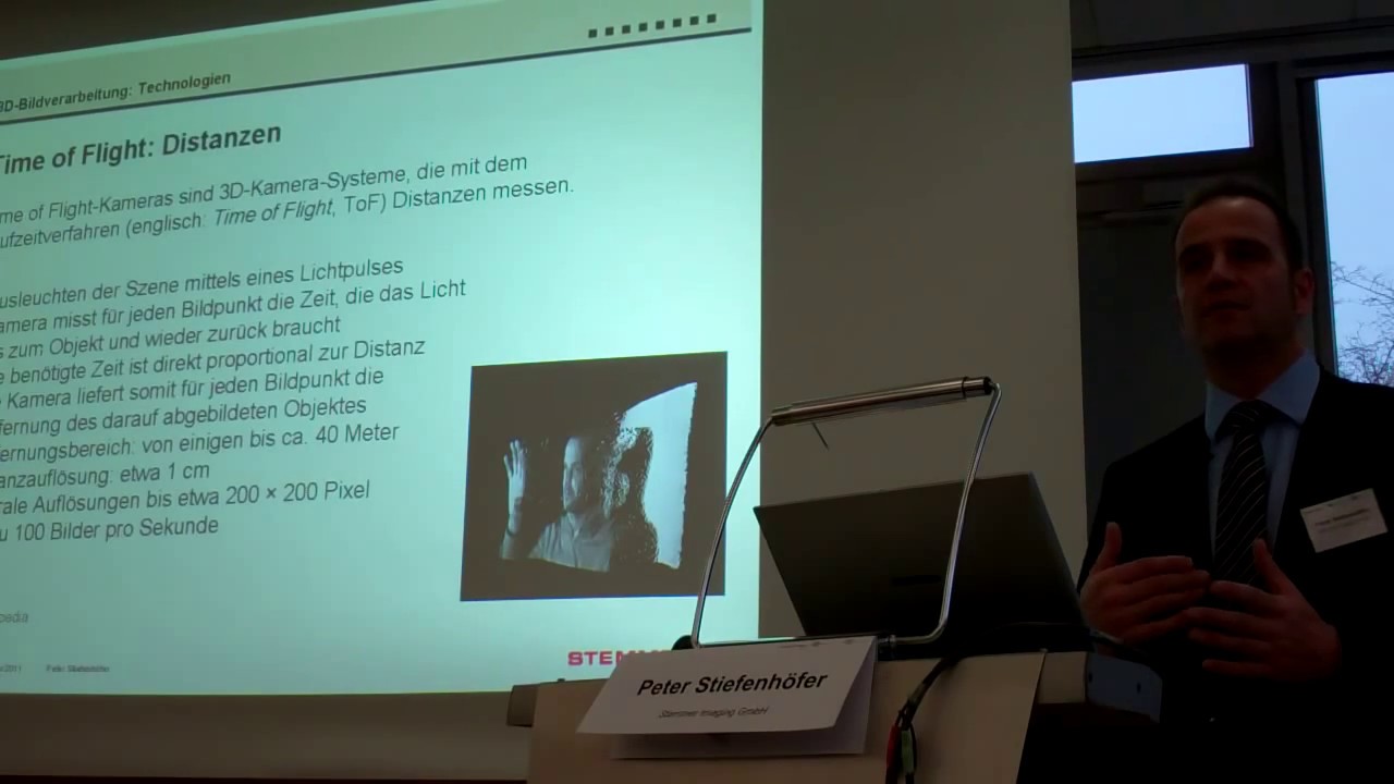 Video: Vortrag »Prinzipien der 3D-Bildverarbeitung« Video: Vortrag »Prinzipien der 3D-Bildverarbeitung«