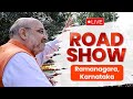 LIVE: HM Shri Amit Shahs roadshow in Ramanagara, Karnataka | Lok Sabha Election 2024 | News9