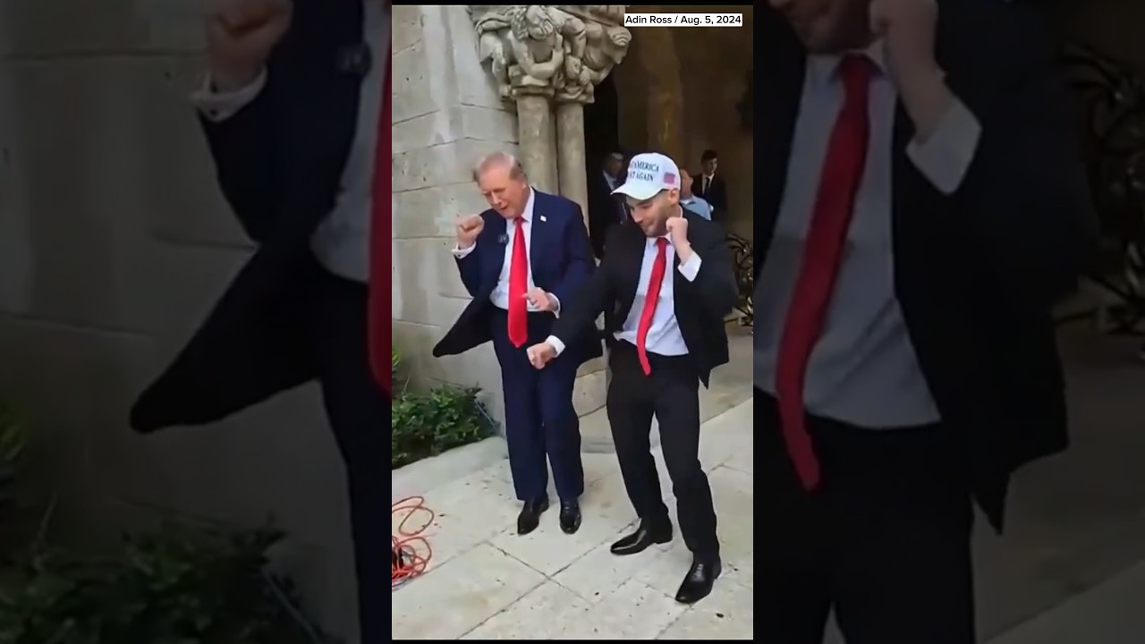 Trump's big day with influencer Adin Ross