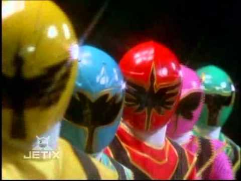 Power Rangers Mystic Force - Titan Megazord Finisher 3 - YouTube