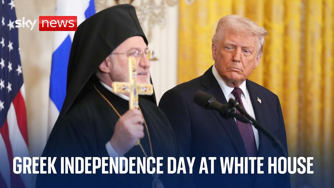 President Trump participates in Greek Independence Day Celebration at White House