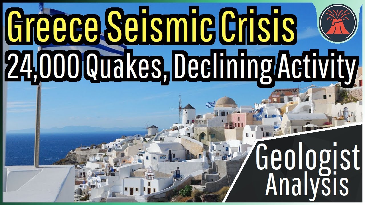 Greece Seismic Crisis Update; 24,000+ Earthquakes, Declining Activity