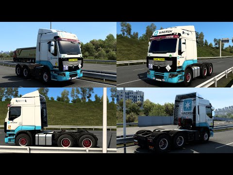 SKIN MAERSK RENAULT PREMIUM 1.0 1.40 1.48