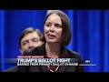 Donald Trump battles to stay on presidential ballot  - 02:51 min - News - Video