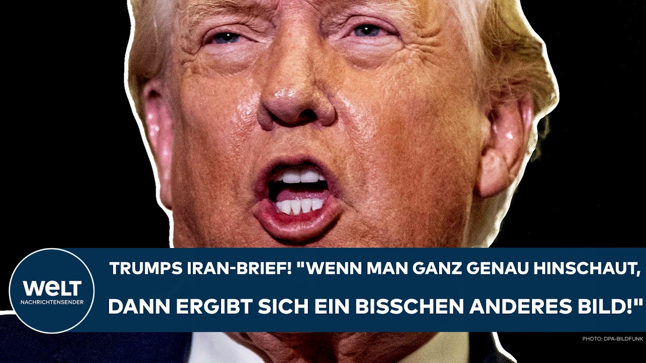 IRAN-KRIEG: Trump-Brief? "Wenn man ganz genau hinschaut, dann ergibt sich ein bisschen anderes Bild"