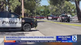 Deputies shoot, injure man in Thousand Oaks