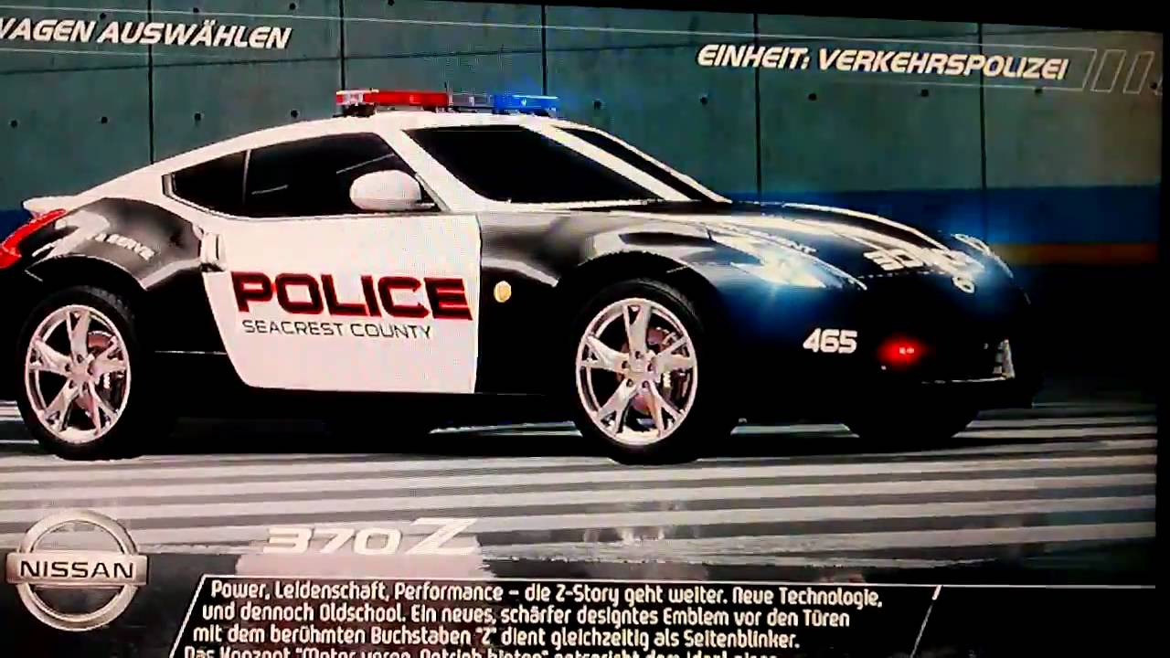 Nissan 370z police car #10