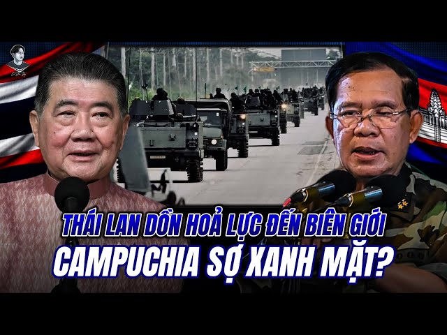 TƯ LỆNH VỪA THĂM VIỆT NAM, THÁI LAN ĐÃ DỒN HỎA LỰC, BIÊN GIỚI CAMPUCHIA RUNG CHUYỂN VÌ XUNG ĐỘT
