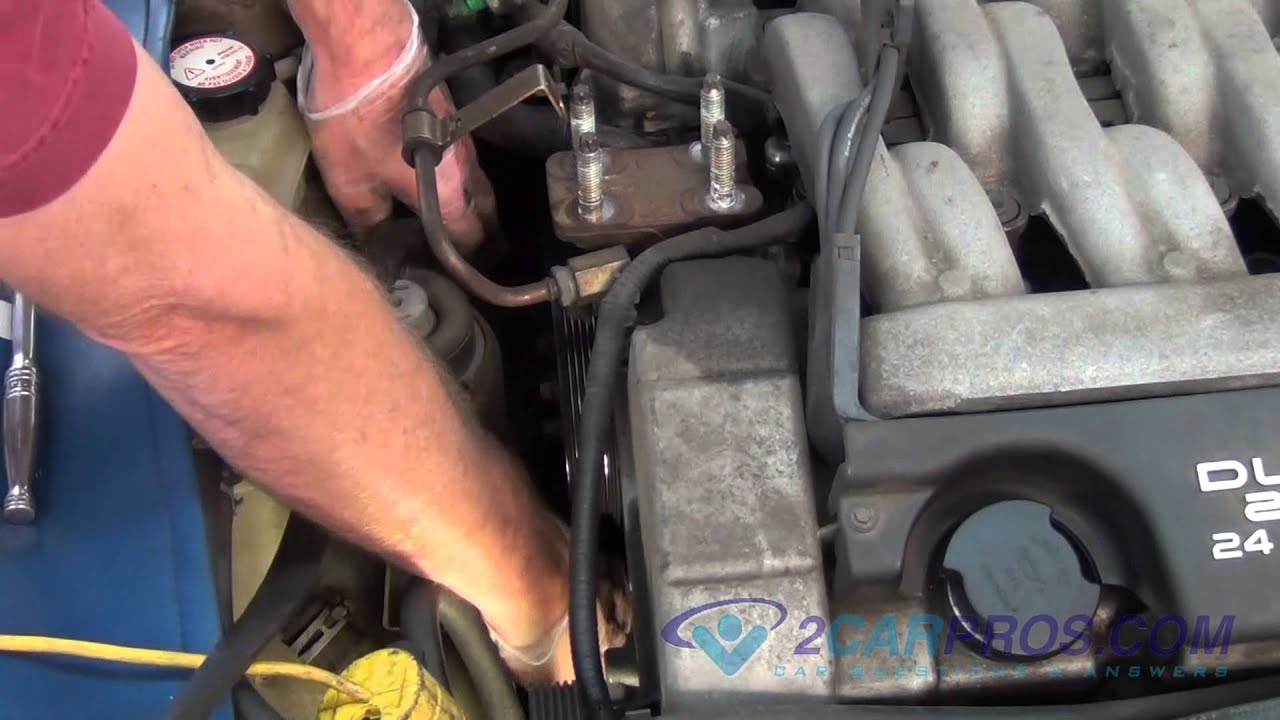 Replacing alternator 2000 ford contour #4