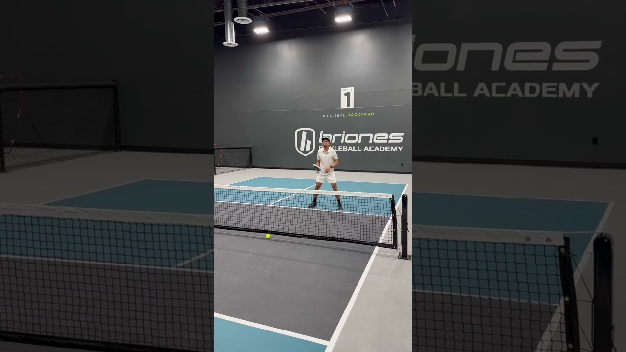 Stop swinging down on pop-ups! Here’s how to finish the point every time! #pickleball