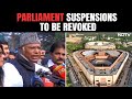 Parliament Budget Session 2024 | All Suspensions To Be Revoked Ahead Of Budget Session Tomorrow
