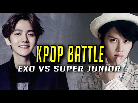 KPOP Stars Play League: SUPER JUNIOR (HEE CHUL) VS EXO (BAEK HYUN) Highlights (Translated)