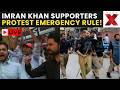 PAKISTAN EMERGENCY LIVE: Imran Khan Supporters Hit Streets As Emergency Rule Triggers Protests